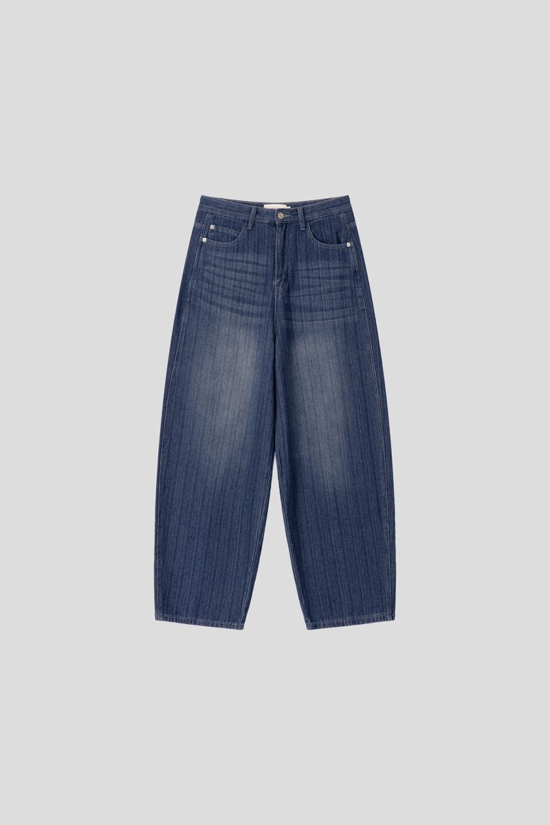 Martin Striped Wide Denim