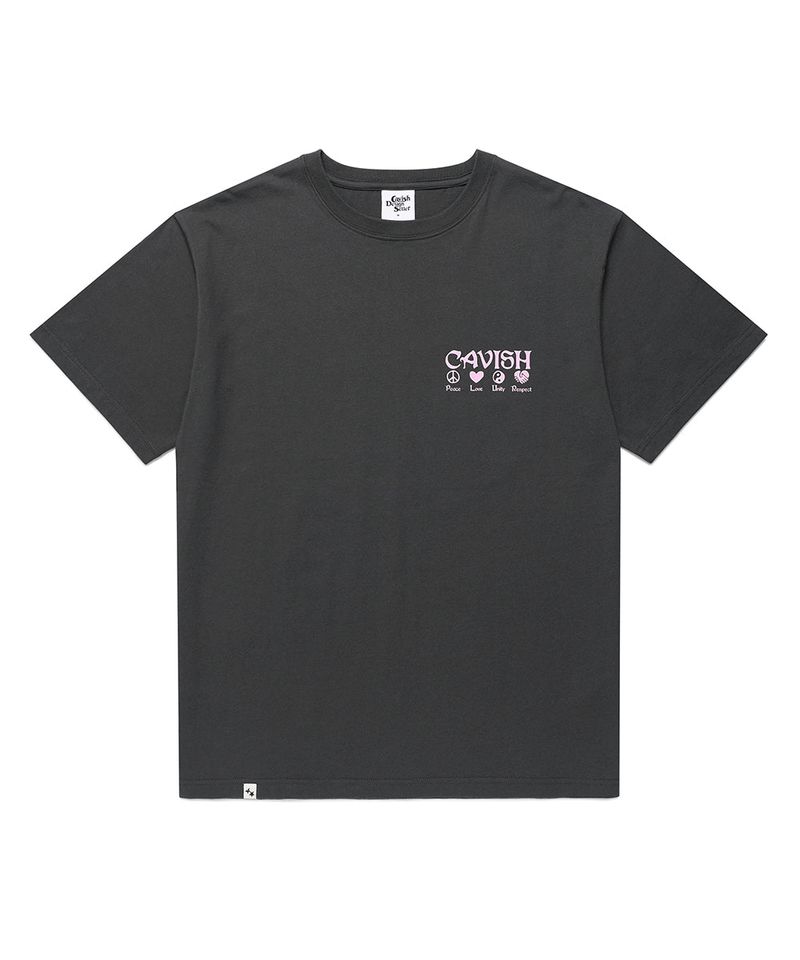PLUR SS TEE CHARCOAL(CV2BMMT515A)