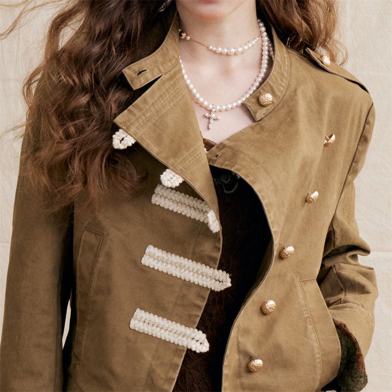 Soft Casual Belted Short Jacket