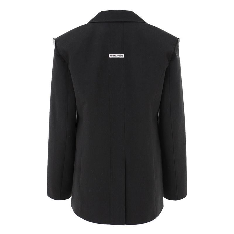 MESH JACKET IN BLACK