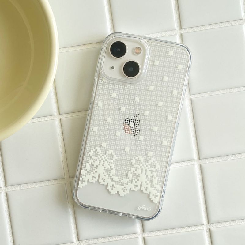 ofmoi（オブモイ）の「モリンレースジェルハードフォンケース（スマホグッズ/小物）」