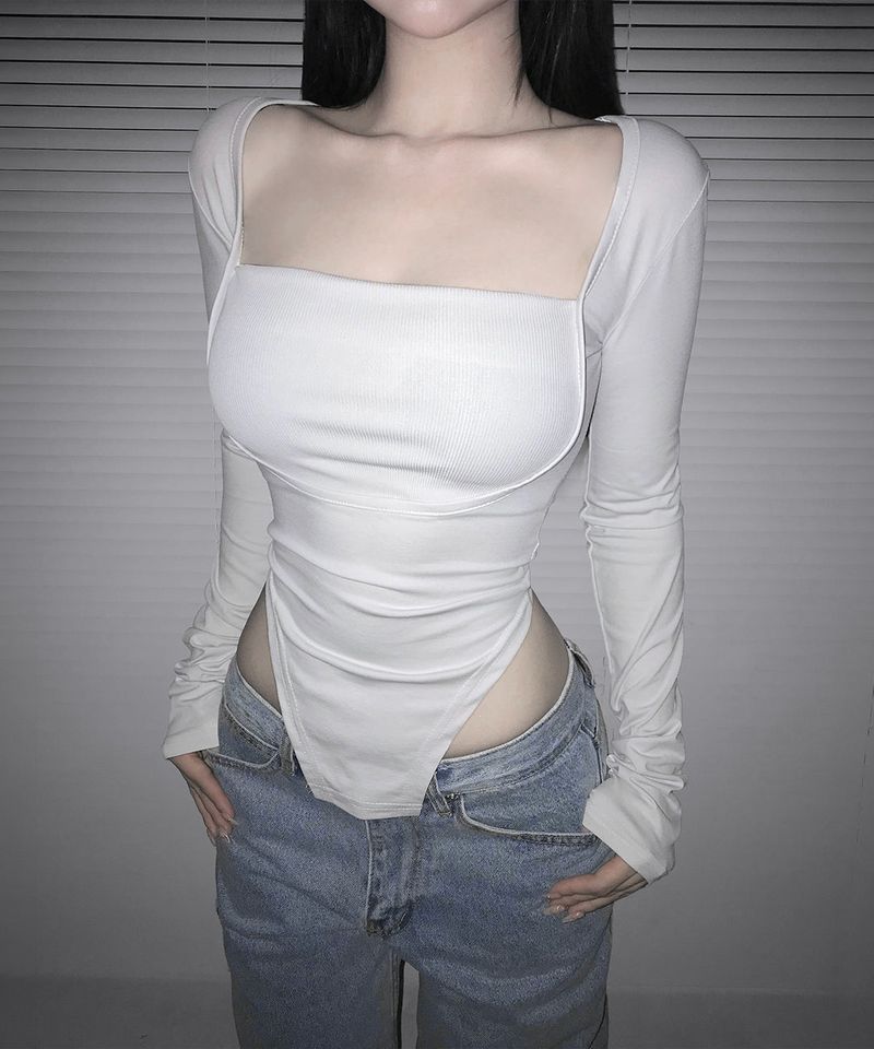 sera bodysuit tee (3colors)