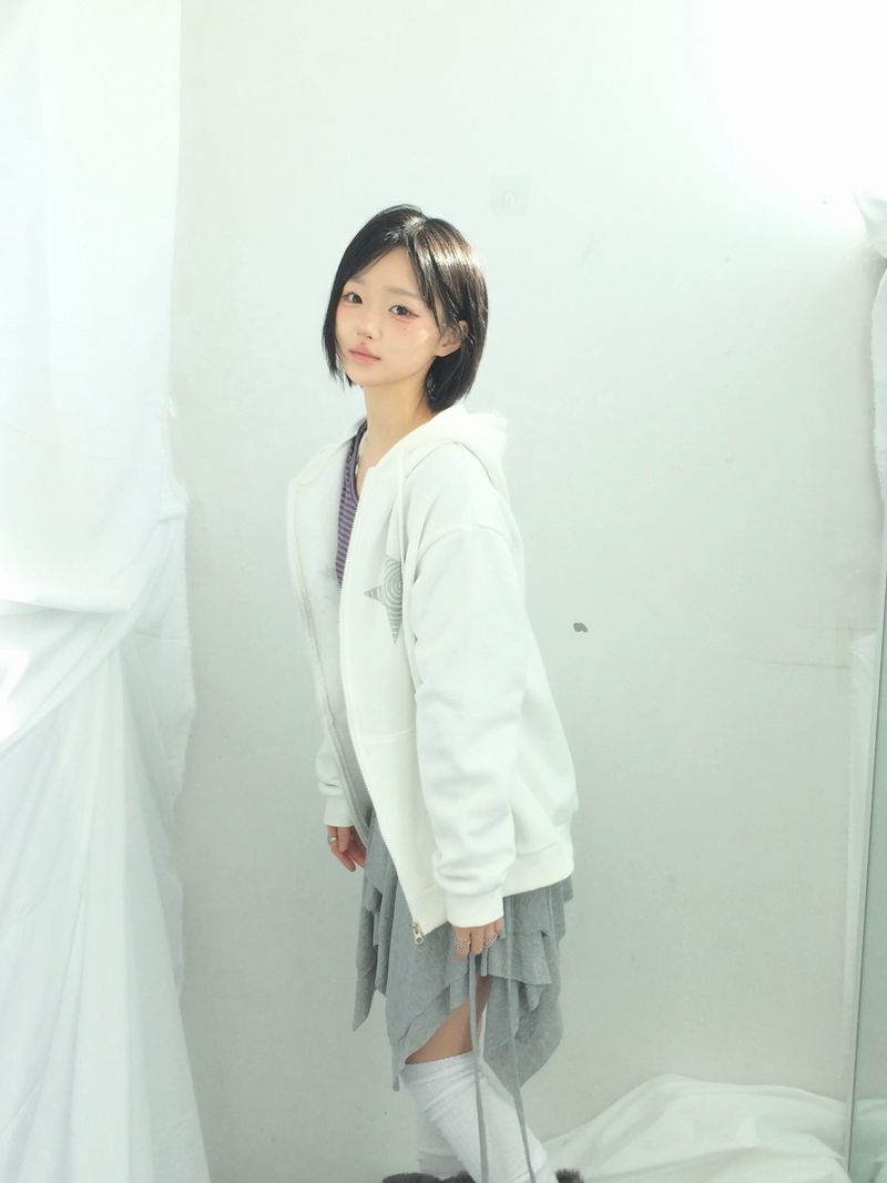 ribbonline wave skirt