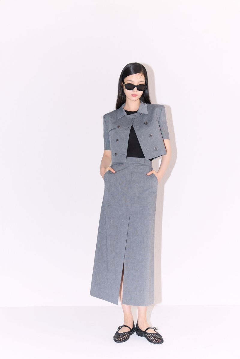 NO.35 JACKET - GREY