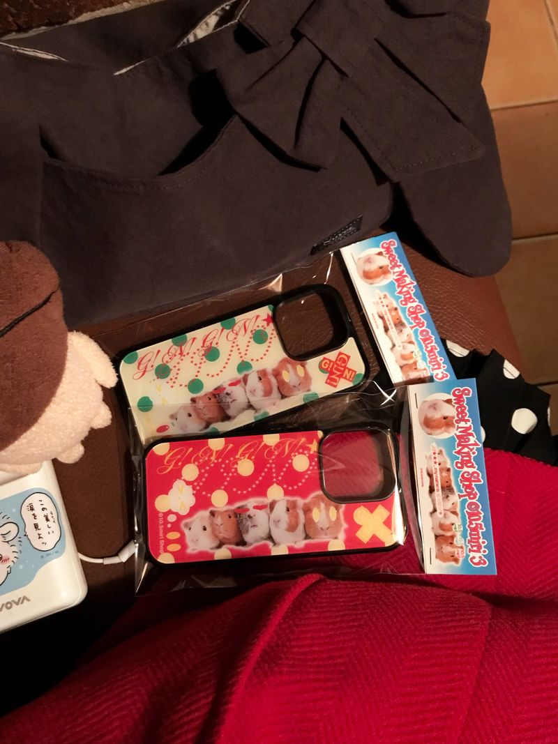 10.5miri（シボミリ）の「G!N! ギニア フレンズ ケース レッドグラス バンパー（スマホグッズ/小物）」
