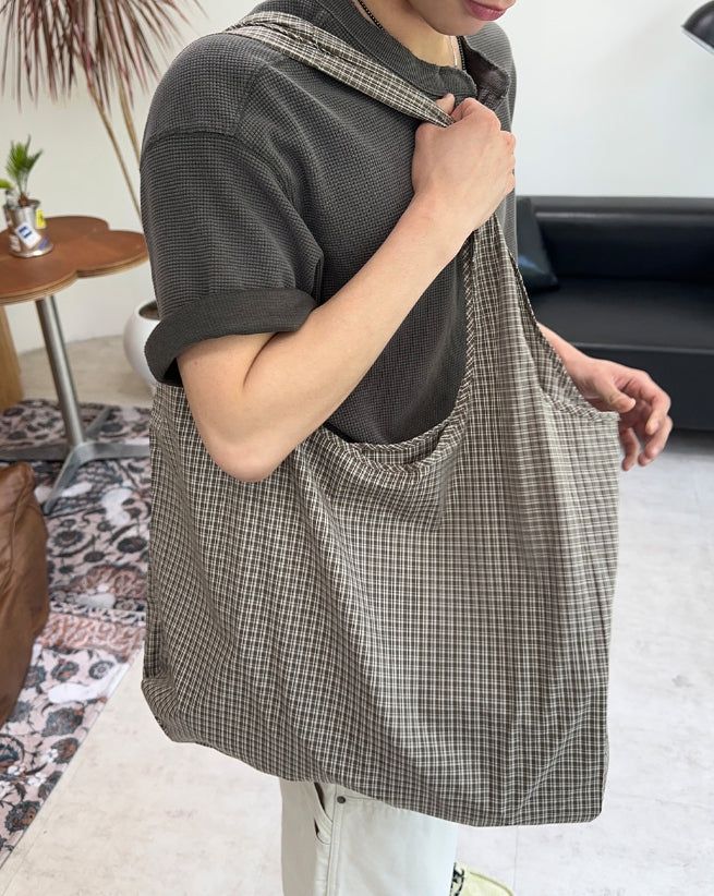 Karin Check Shoulder Bag