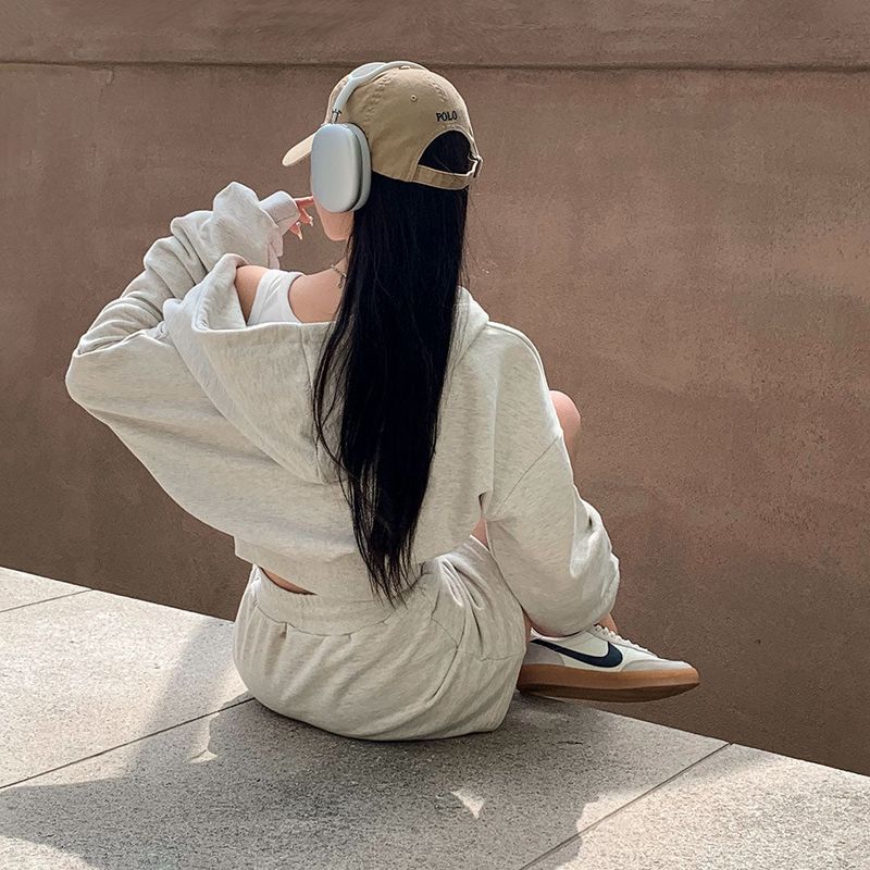 [Bellide made]Sporty two-way two-piece set