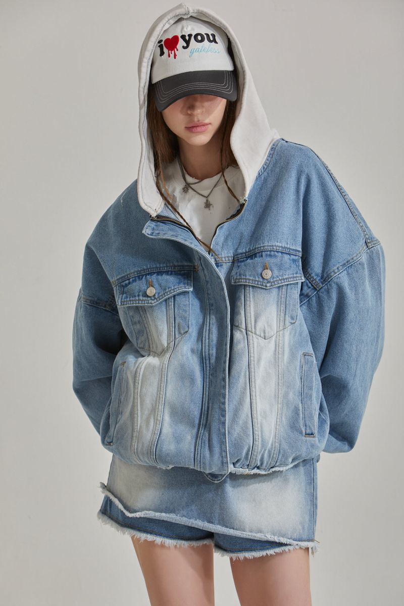 COVER DENIM SKIRT