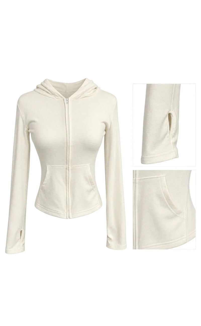 Comfy Slim Zip-Up