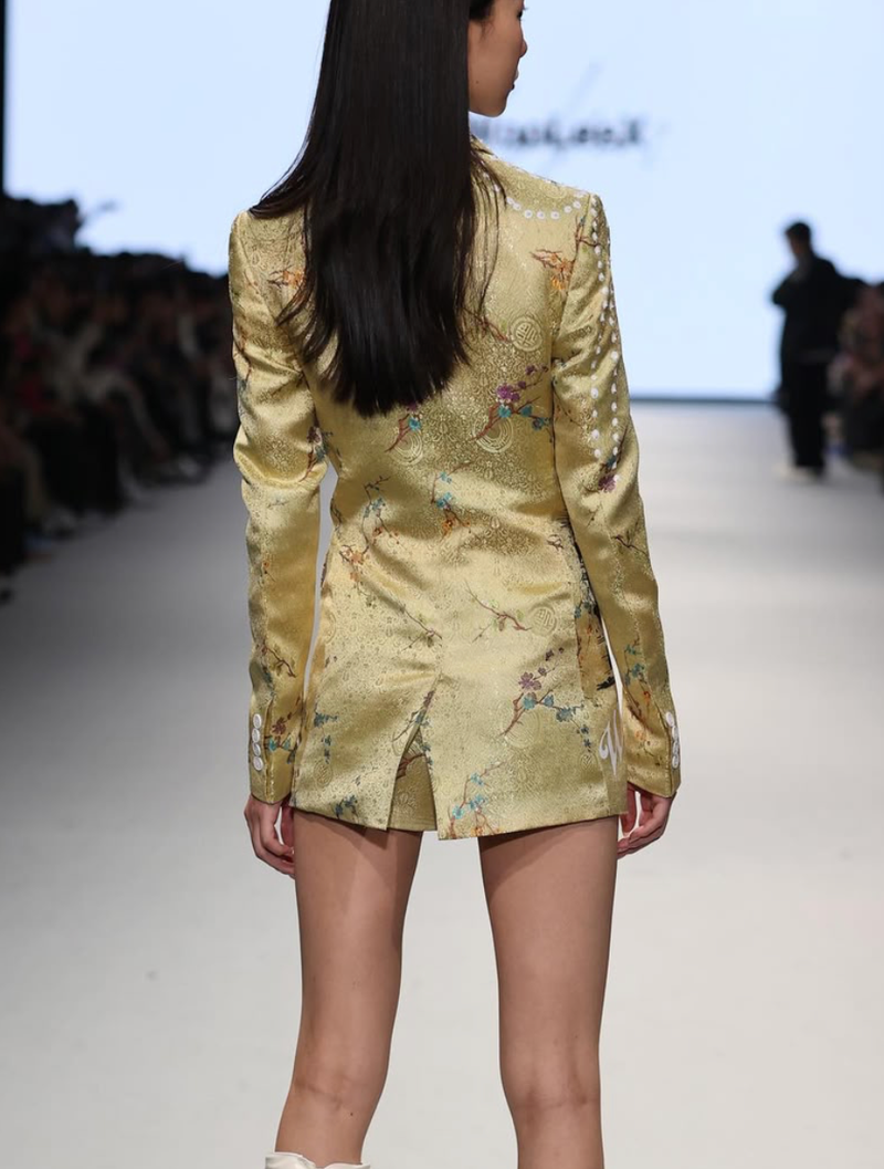 Golden Damask Shorts