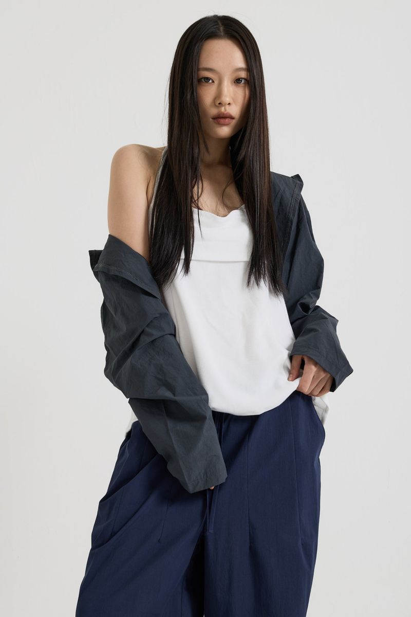 Hooded Shrug, Charcoal