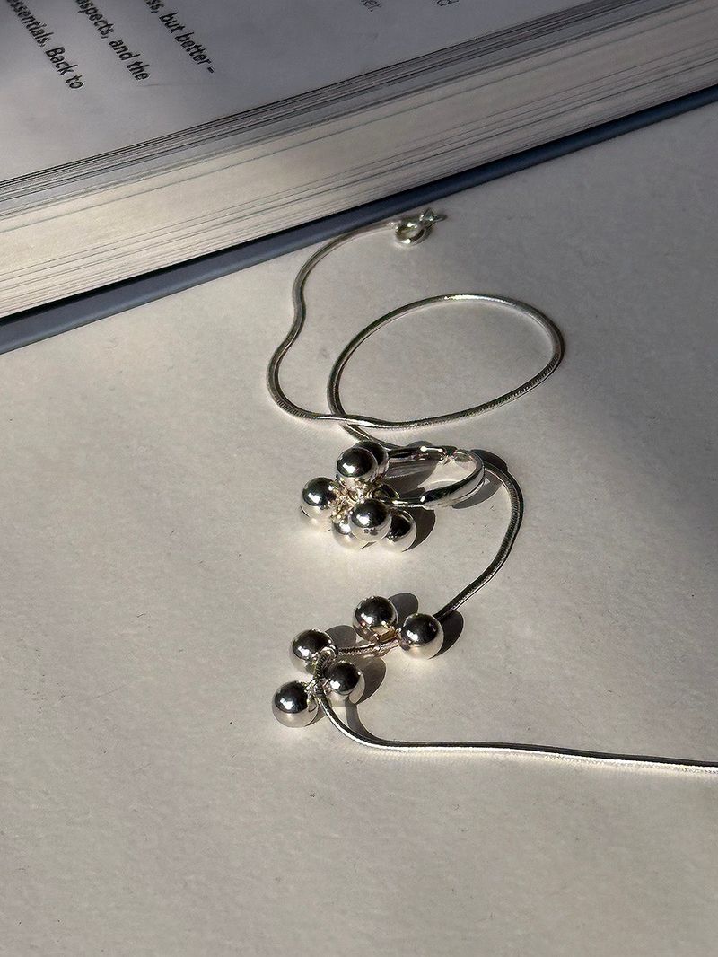 [925silver] Grape ring