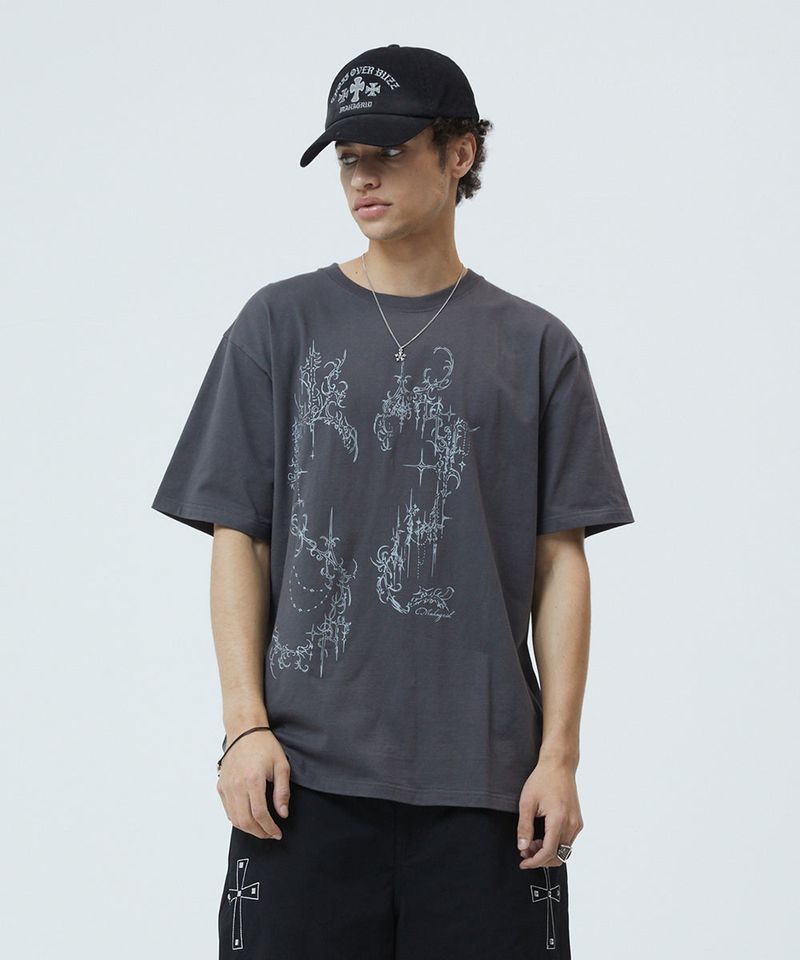 mahagrid(マハグリッド)の「IRON CROSS CAP_BLACK(Hats)」