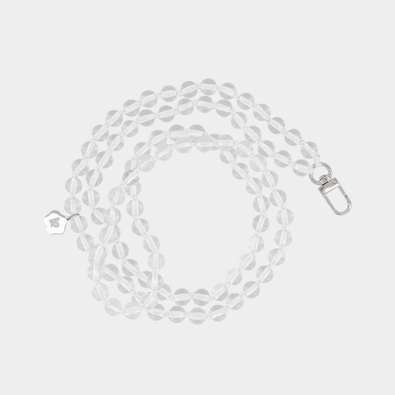 kenopi（ケノピ）の「Sunshine Farmhouse Beads Cross-body Strap (Clear Ivory)（Fashion Accessories）」