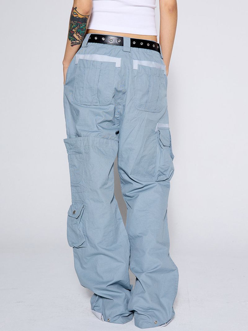 MULTI POCKET PANTS / SKY BLUE