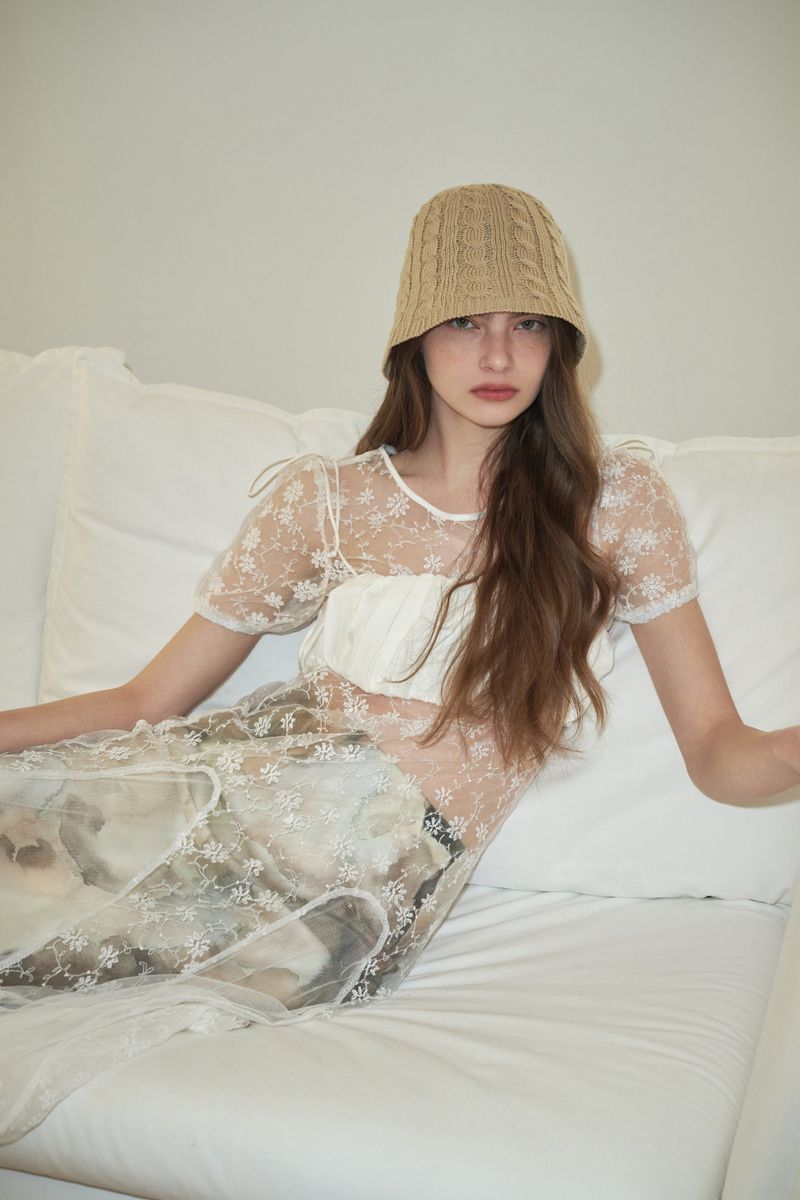 MILLY bucket hat_lightbeige
