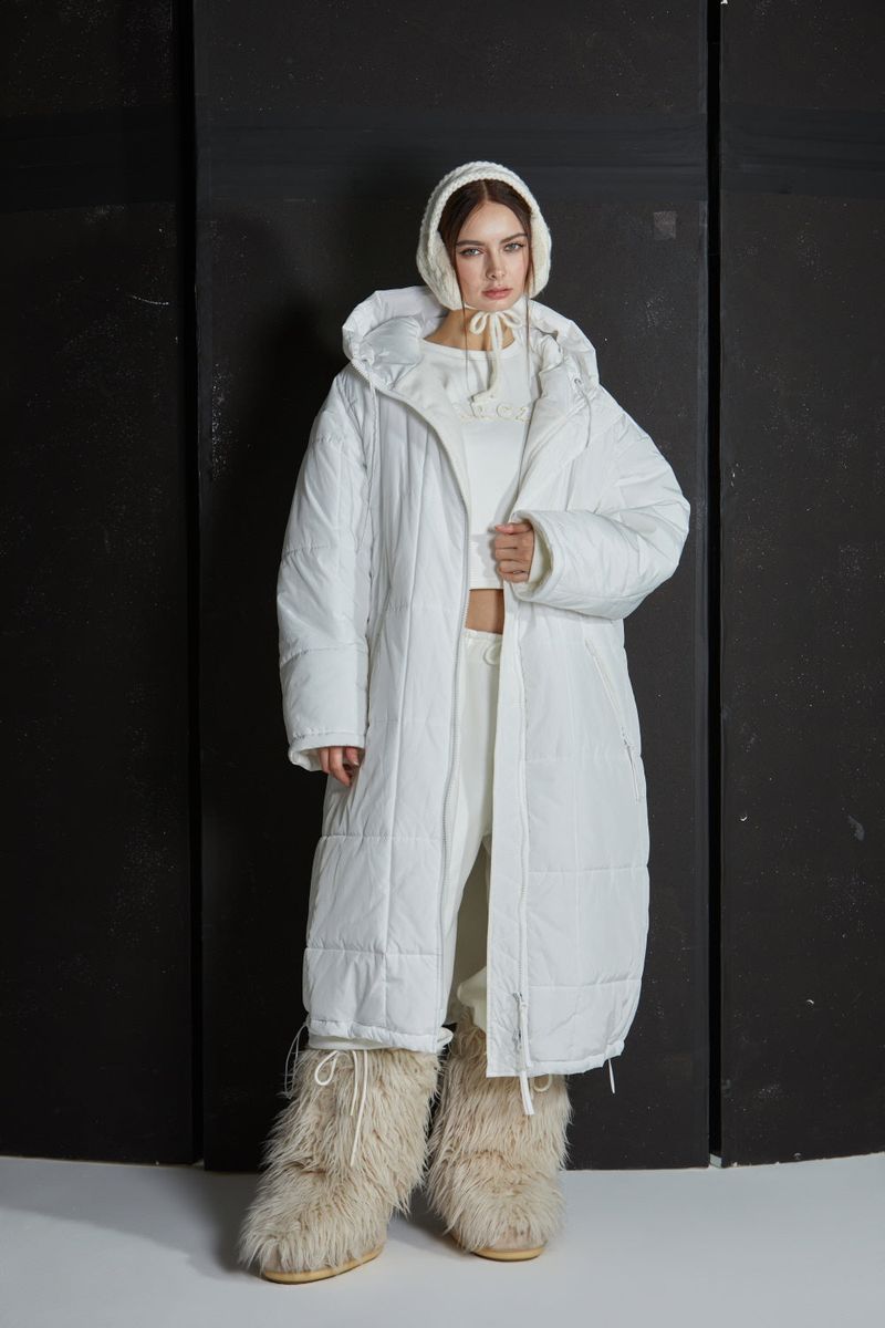 GL LONG PADDING -WHITE