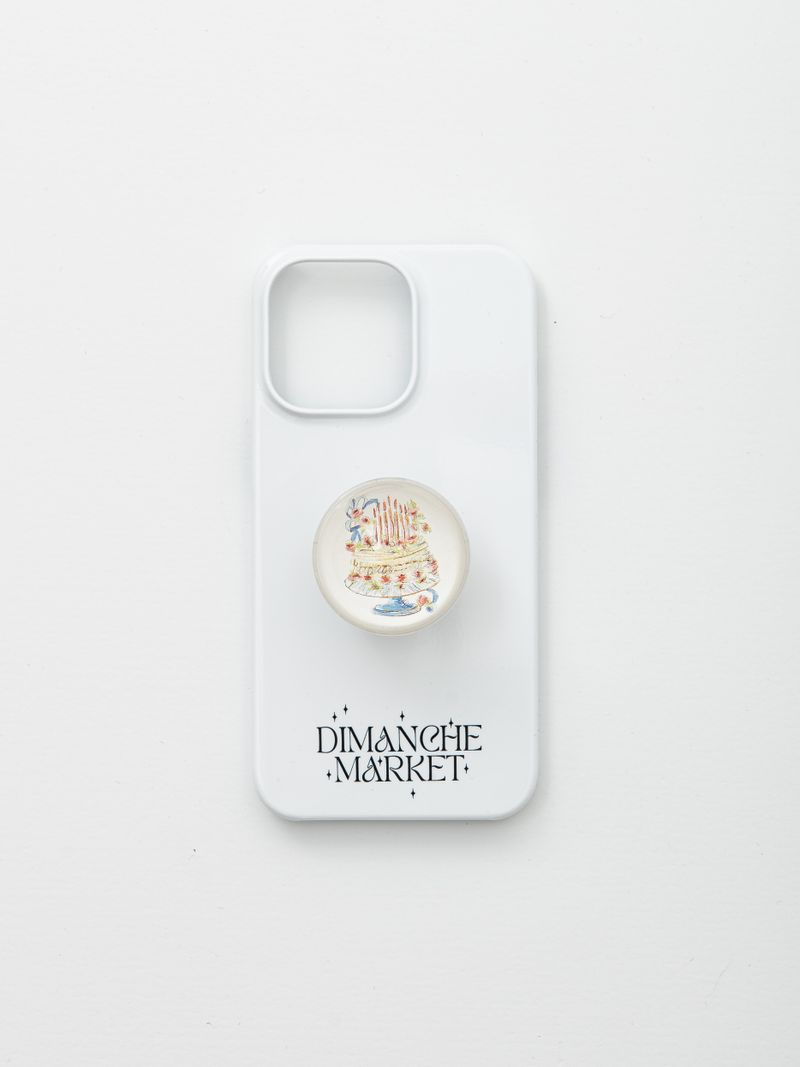 DIMANCHE（ディマンシュ）の「CAKE HEMISPHERE SMART TOK (GRIPTOK)（Smartphone Accessories）」