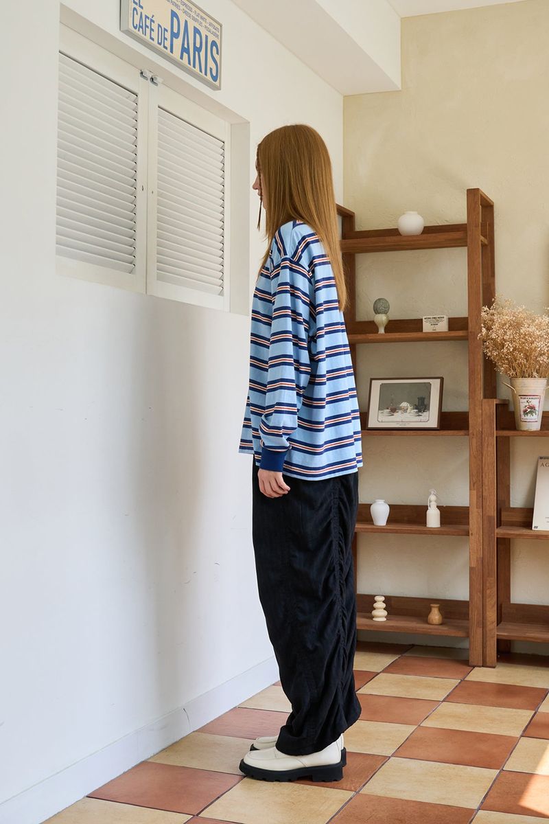 MULTI STRIPE SYMBOL T BLUE