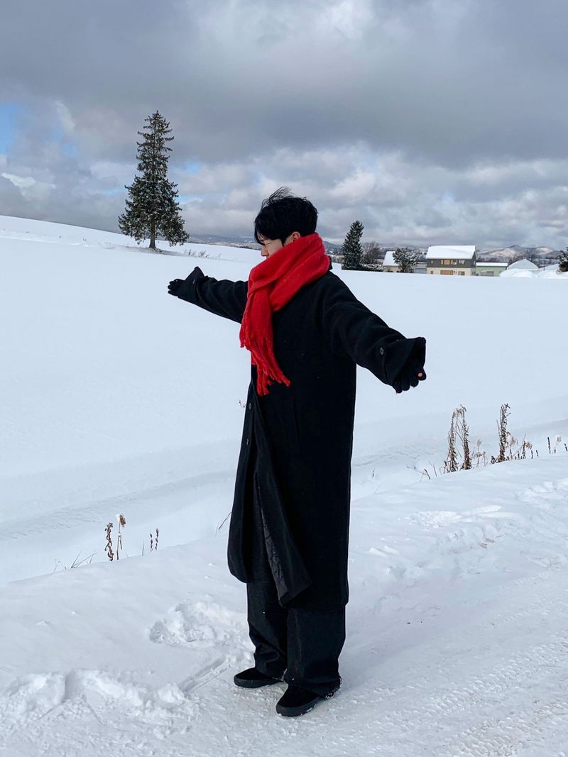 [130cm] Biei wool mac long coat 