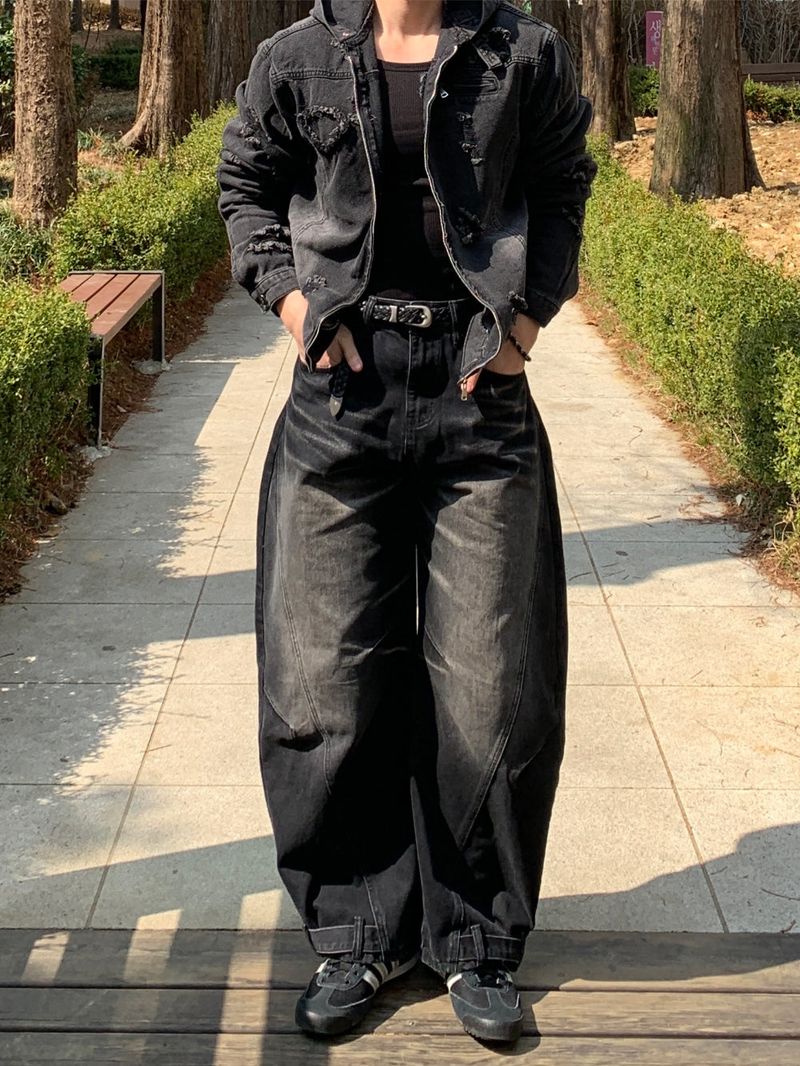 Mensfloor（メンズフロア）の「Biew Denim Hood Crop Jacket（Jackets/Outerwear）」