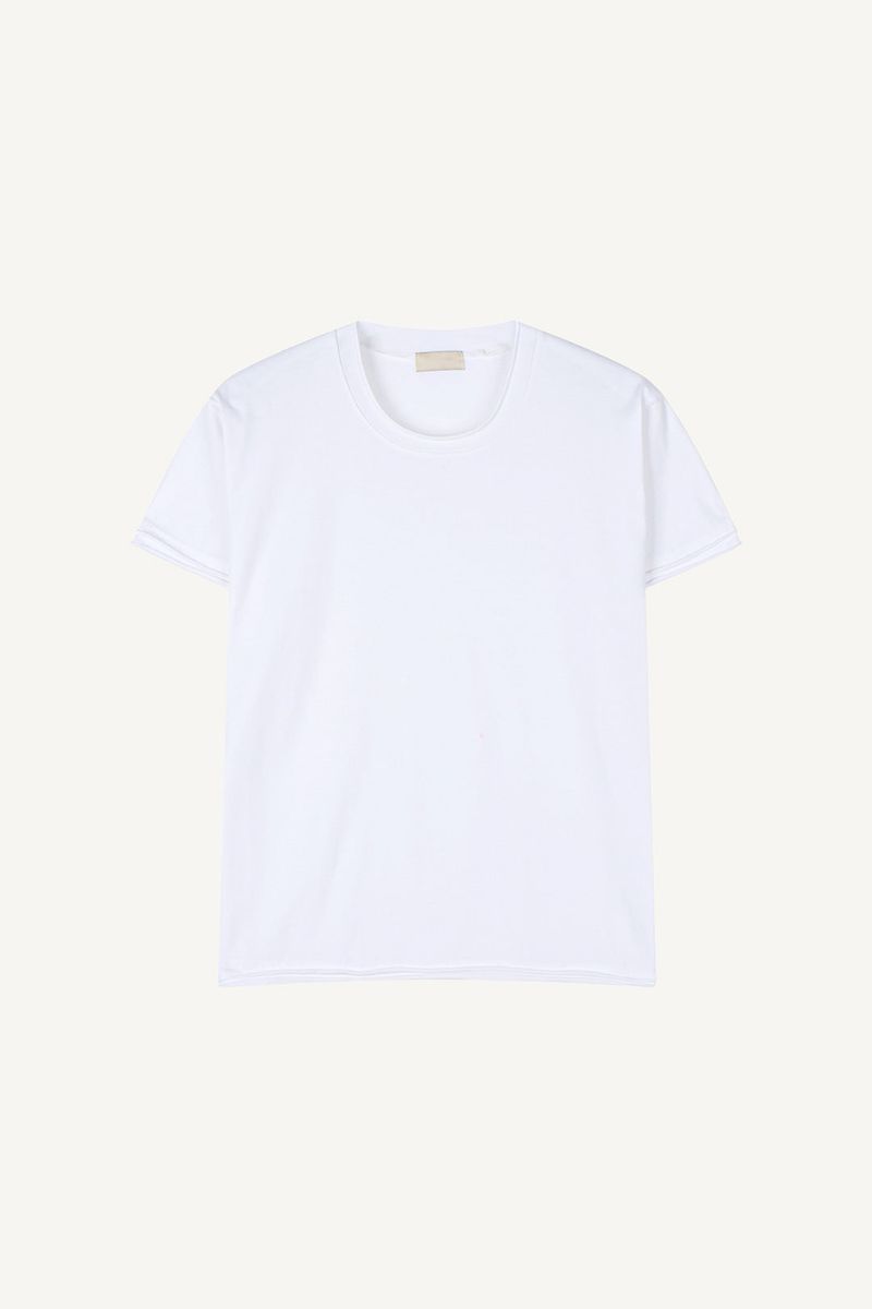 Modal soft cutoff t-shirt