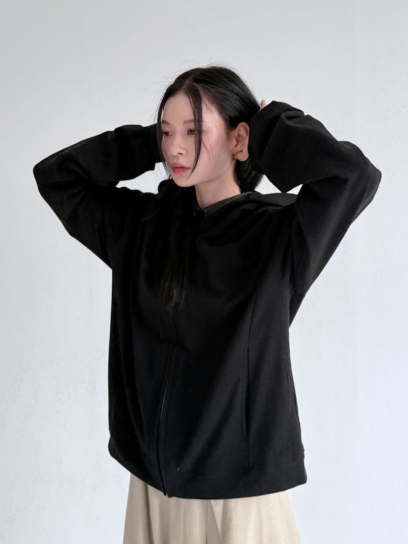  BASIC ZIP HOODIE