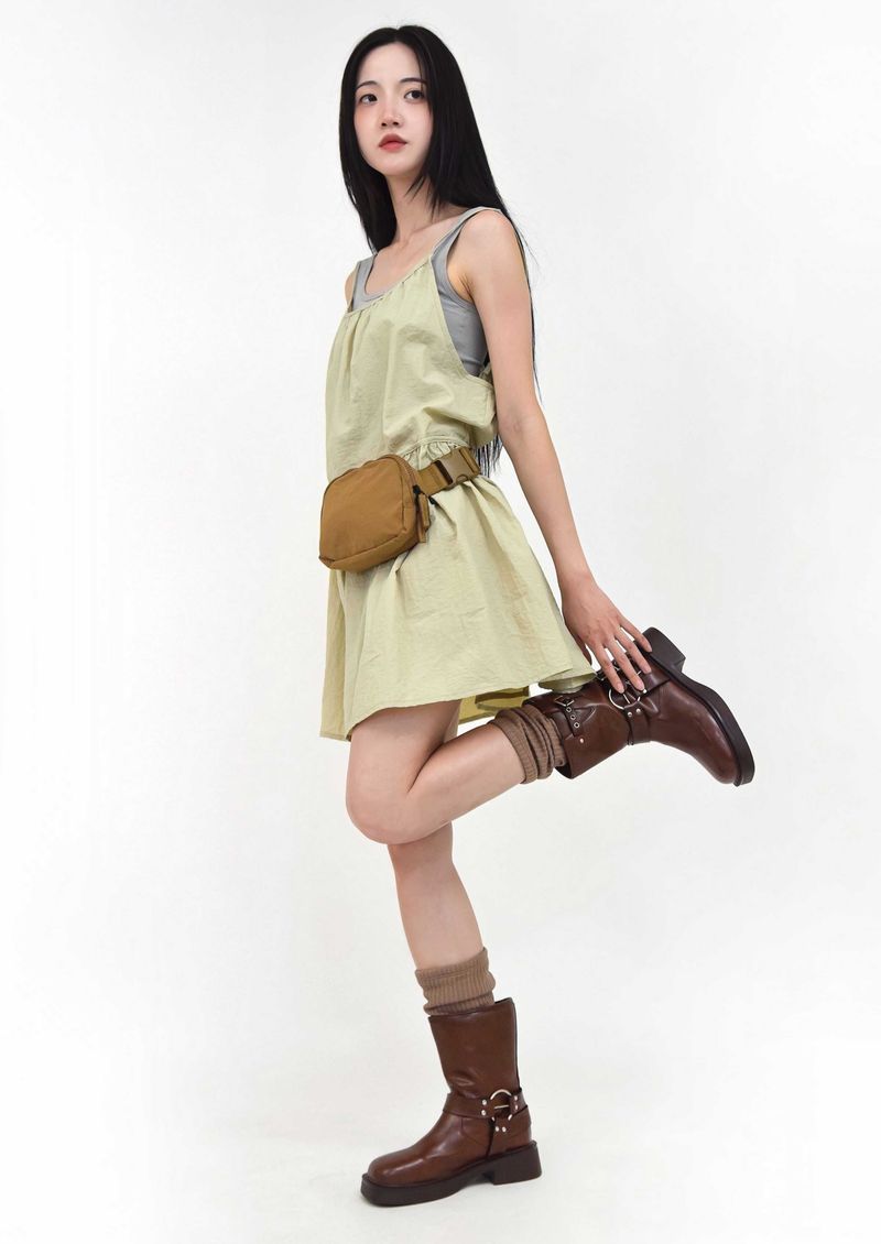 privatelookbook（プライベートルックブック）の「ribbon strap layered dress（Dresses）」