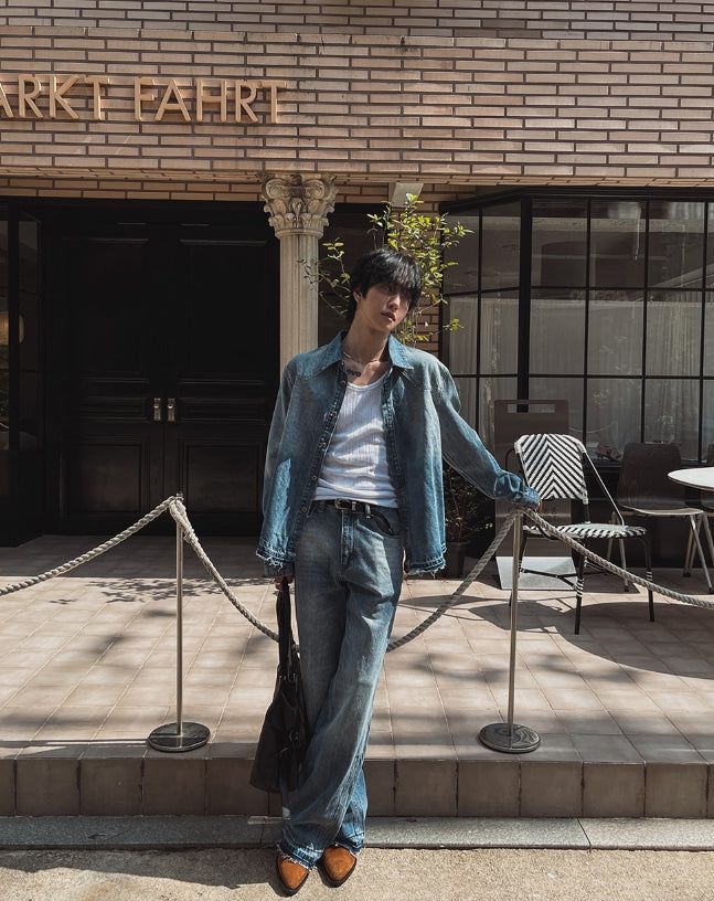Tales Flare Denim Pants