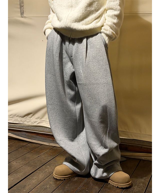 LAURANT（ロラン）の「[Unisex] Half tuck sweat pants(2color)（Pants）」