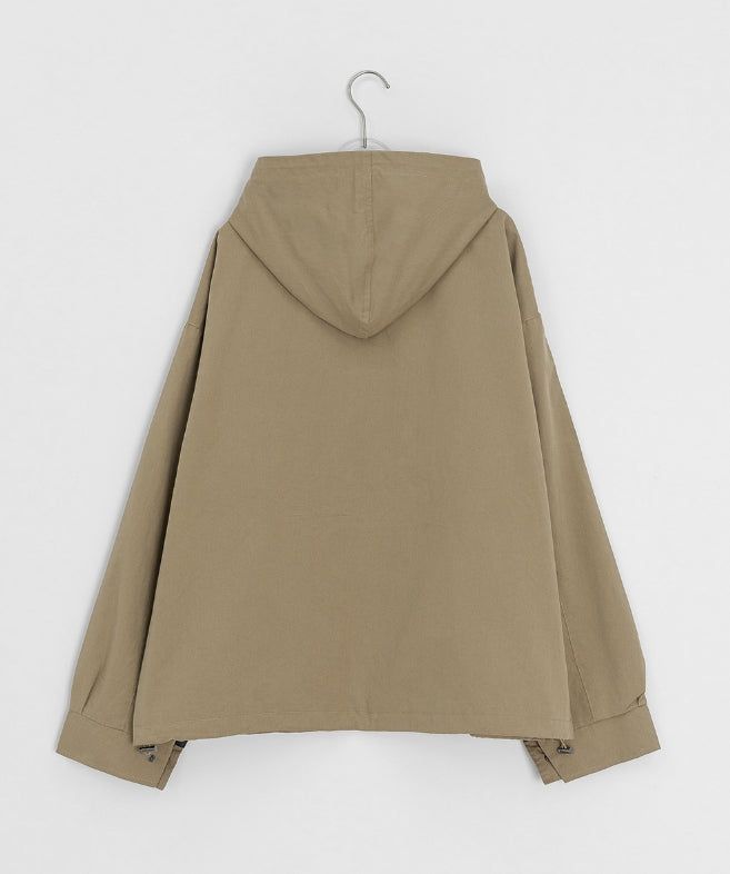 [unisex] Caranne Color Matching Hood Bomber Jacket