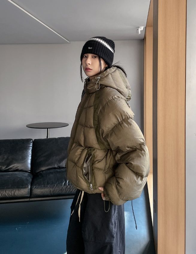 Noah Drop Square Hooded Padding