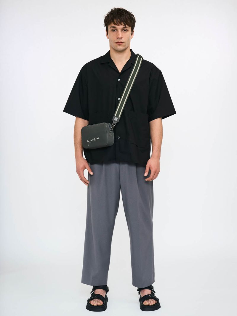 Corn Leather Graphic Camera Bag