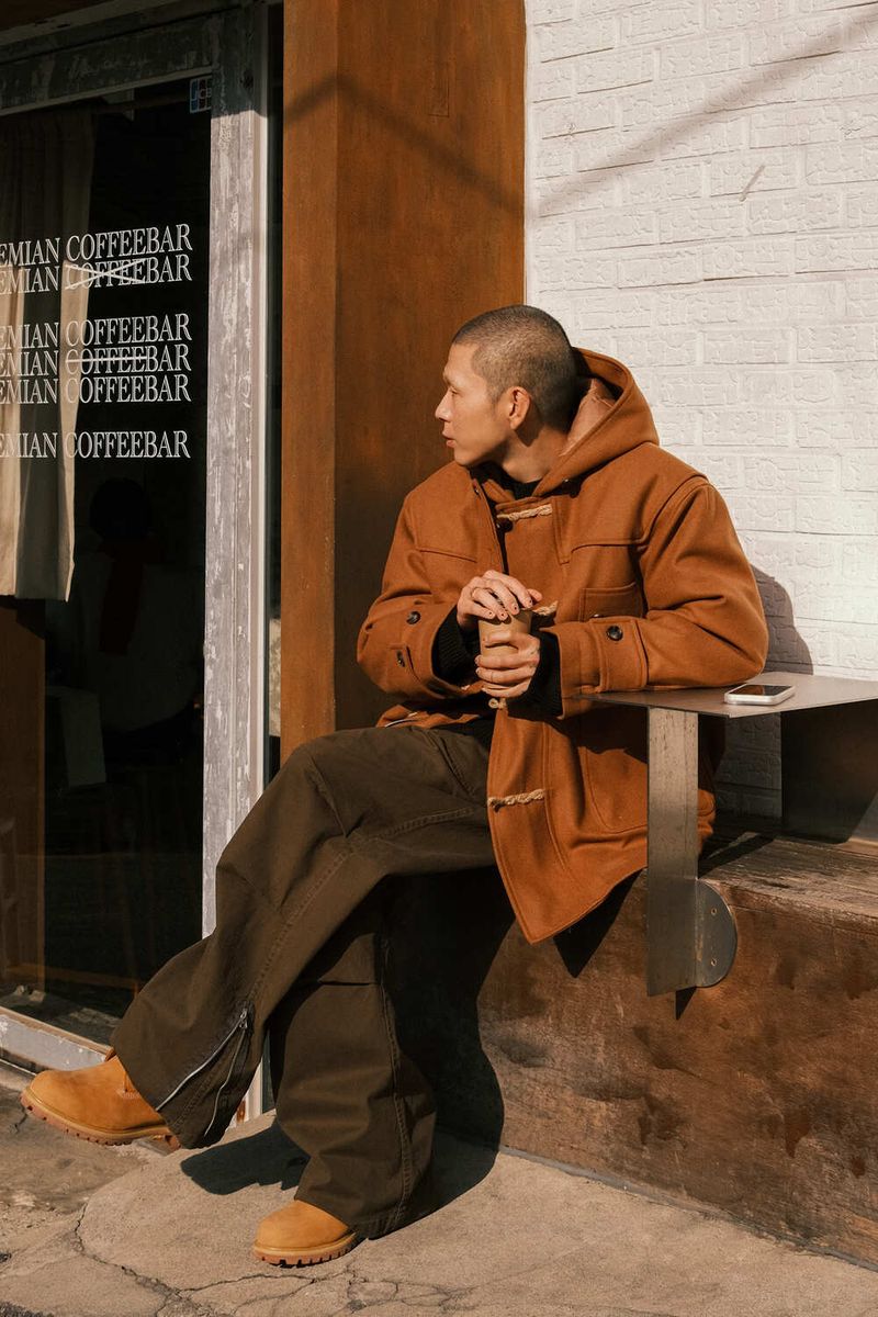 GUBIN（グビン）の「ウールミッドダッフルコート（ジャケット/アウター）」