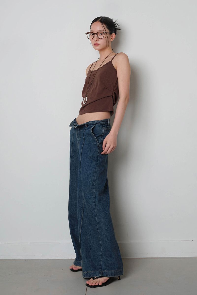 Cowl Sleeveless_Brown