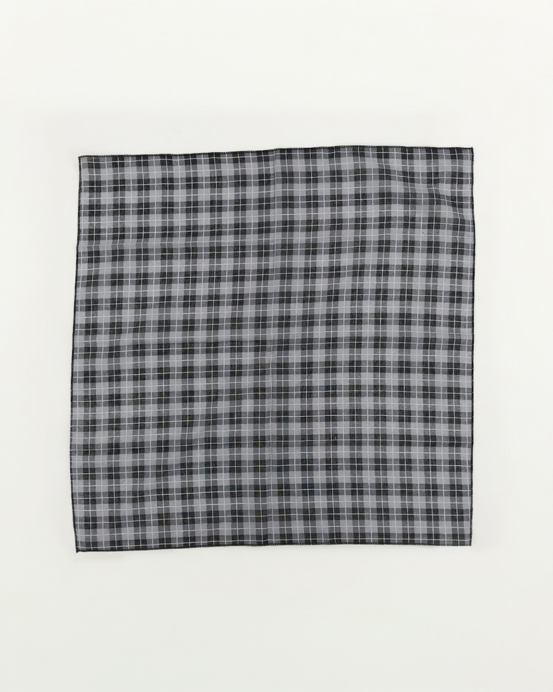 Kale check bandana (2color)