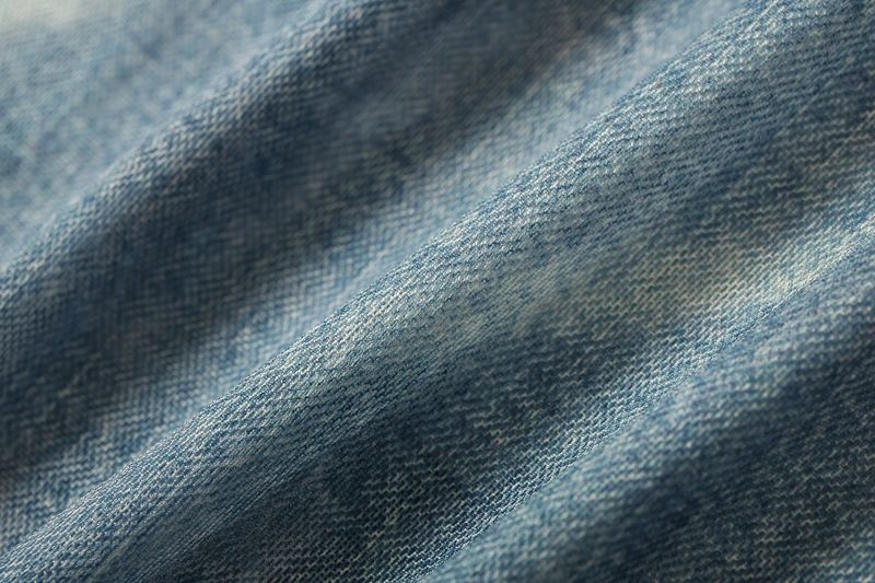 DENIM PRINT TURTLE  NECK BODYSUIT