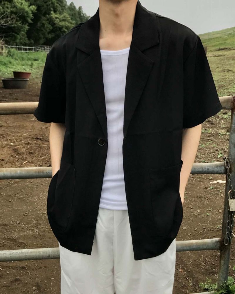 Diallo short sleeve jacket
