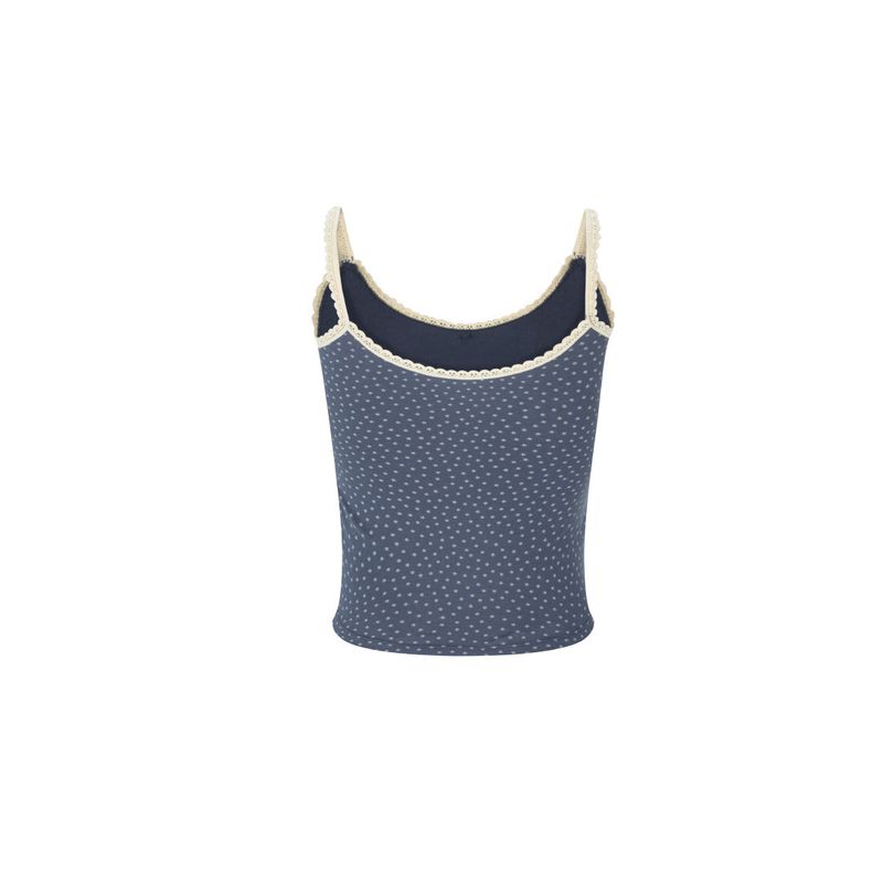 star sleeveless navy