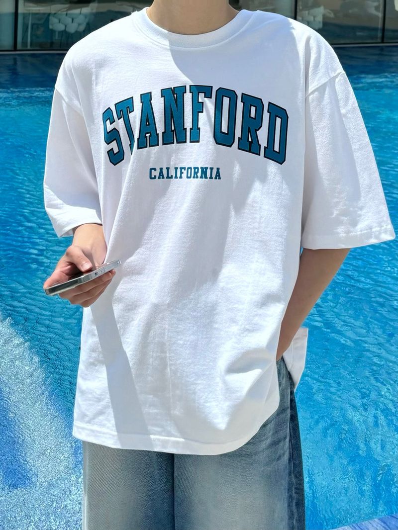 [Premium] SF レタリングオーバーフィットショートスリーブtシャツ