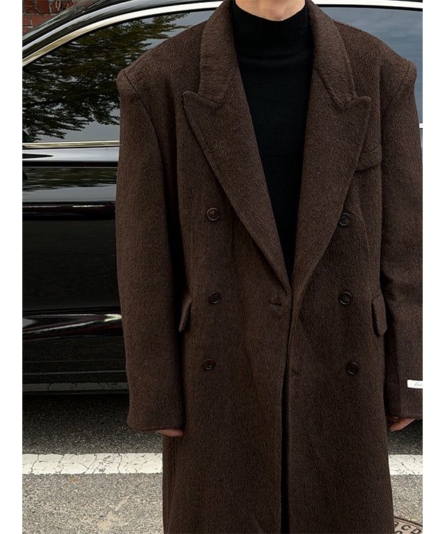 LAURANT（ロラン）の「[F/W] Handmade mohair double long coat(3color)（Jackets/Outerwear）」