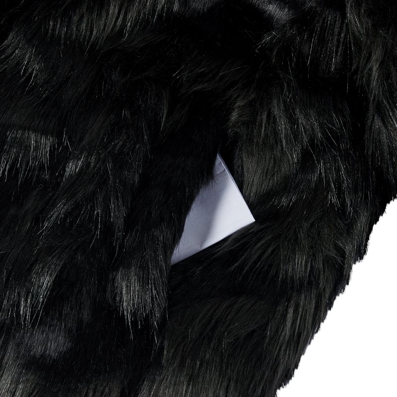 Popo fur jacket BLACK