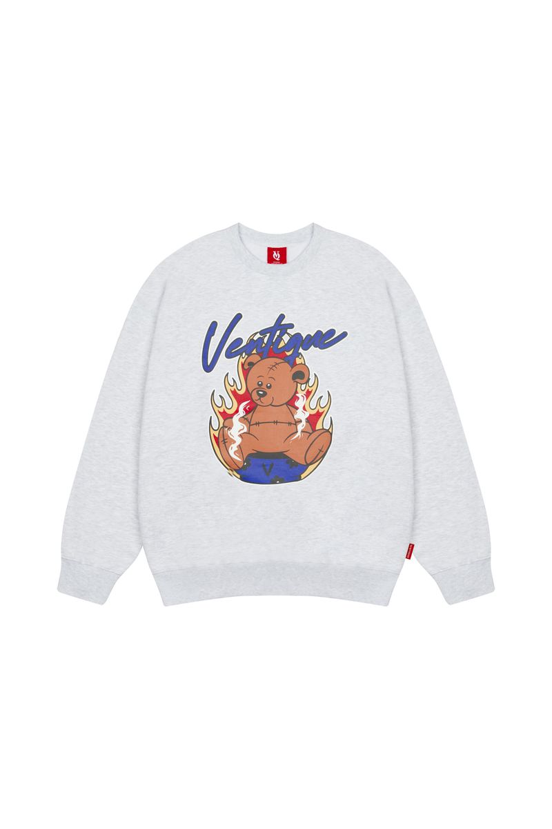 VENTIQUE Bear napping hoodie 3color