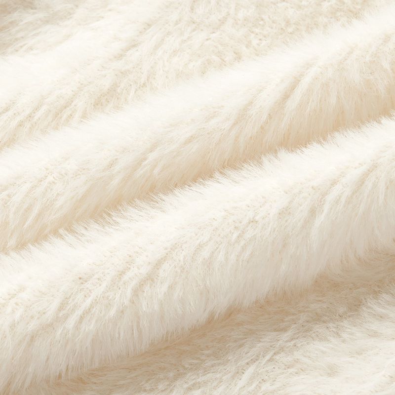 90's Lavin High Neck Soft Fur Zip-Up (2 colors)