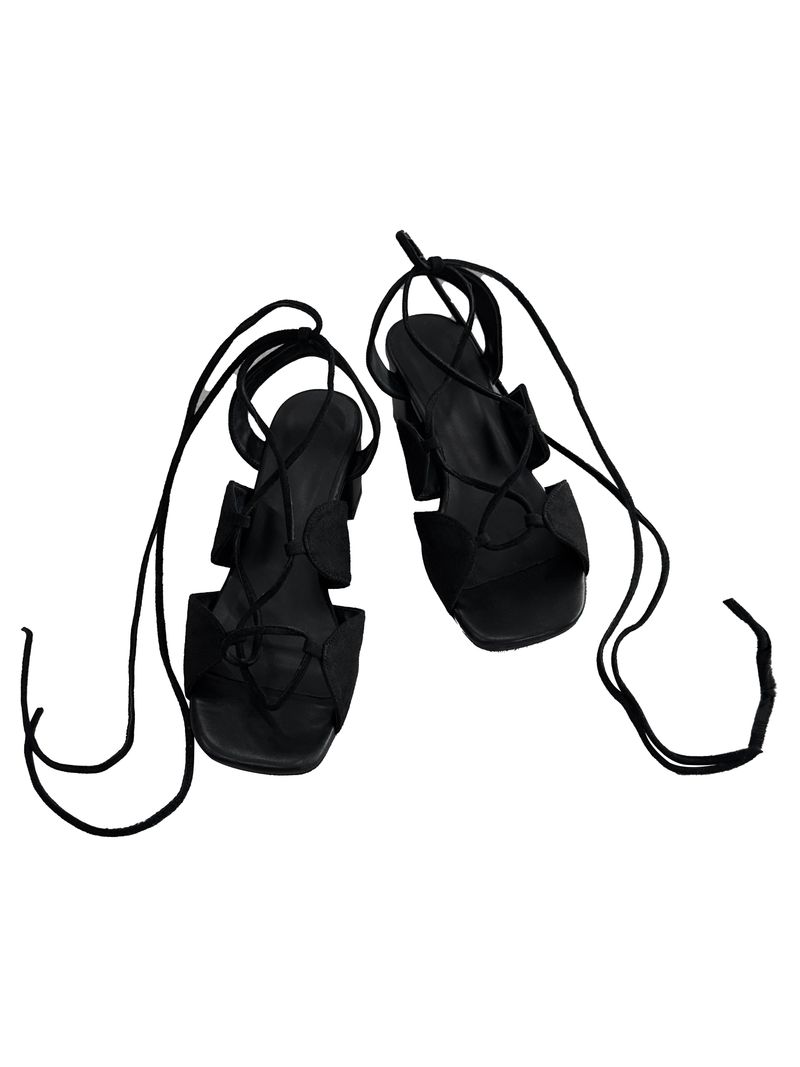 summer strap heel