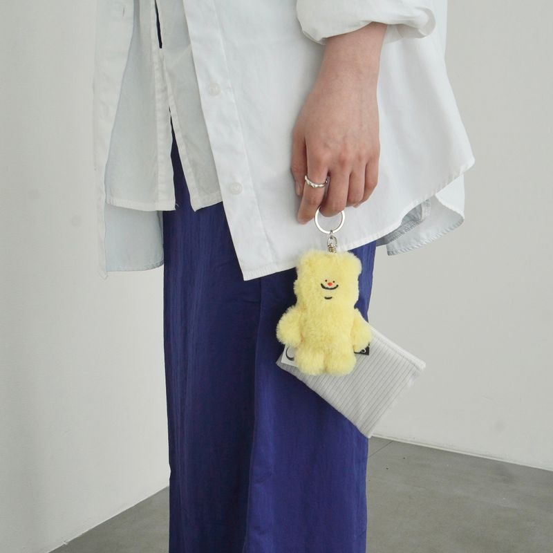 tuteogi yellow doll keyring