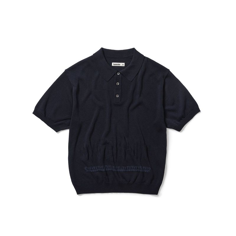 Sylvan polo shirt / Dark navy