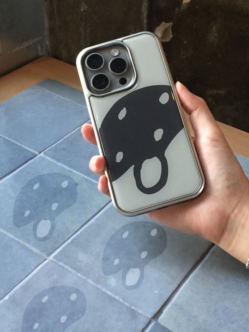 [ORDER MADE] BIG MUSHROOM CASE - GREY
