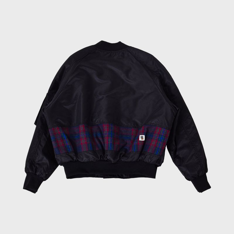 MAGE MA-1 BOMBER JACKET (BLACK)
