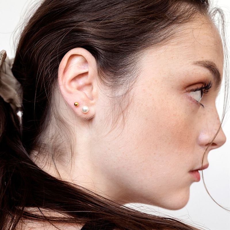 L'OMBRILLANT（ロムブリラント）の「Pearl simple ball earring (SET)（Accessories）」